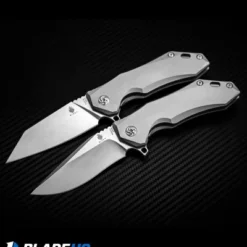Kizer Uprising Wharncliffe Frame Lock Knife Titanium (3.6" Satin) Ki4491A2 -Blade HQ Store kizer uprising clip point Ki4491A1 BHQ 52444 wharncliffe Ki4491A2 BHQ 52447 dl