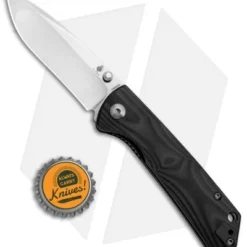 Kizer Vanguard V3 Vigor Liner Lock Knife Black G-10 (3" Satin) V3403N1 -Blade HQ Store kizer v3 vigor v3403a1 black BHQ 34545 jr bottlecap 1