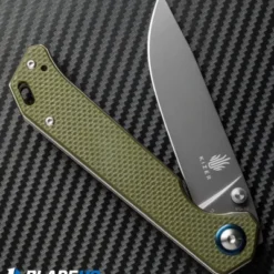 Kizer Azo Vanguard Series Begleiter Knife Green G-10 (3.5" Gray) V4458N2 -Blade HQ Store kizer vanguard begleiter green g10 v4458a2 half cm 1
