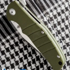 Kizer Vanguard Laconico Intrepid Flipper Green G-10 Knife (3.625" Satin) V4468A2 4 Kizer Vanguard Laconico Intrepid Flipper Green G-10 Knife (3.625" Satin) V4468A2 -Blade HQ Store kizer vanguard laconico intrepid green g10 bottom cm