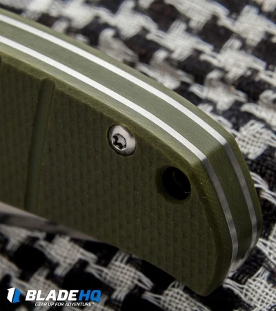 Kizer Vanguard Laconico Intrepid Flipper Green G-10 Knife (3.625" Satin) V4468A2 Kizer Vanguard Laconico Intrepid Flipper Green G-10 Knife (3.625" Satin) V4468A2 -Blade HQ Store kizer vanguard laconico intrepid green g10 butt cm