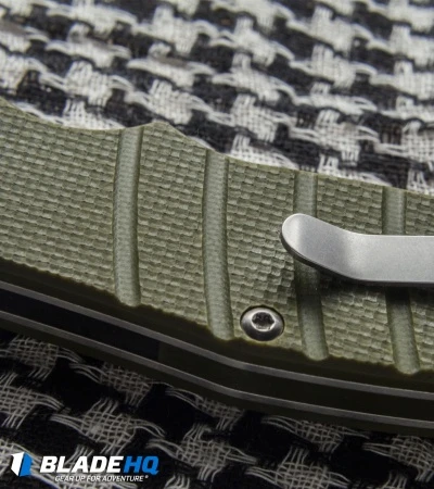 Kizer Vanguard Laconico Intrepid Flipper Green G-10 Knife (3.625" Satin) V4468A2 Kizer Vanguard Laconico Intrepid Flipper Green G-10 Knife (3.625" Satin) V4468A2 -Blade HQ Store kizer vanguard laconico intrepid green g10 detail cm