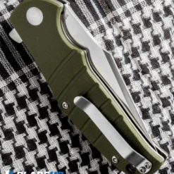 Kizer Vanguard Laconico Intrepid Flipper Green G-10 Knife (3.625" Satin) V4468A2 7 Kizer Vanguard Laconico Intrepid Flipper Green G-10 Knife (3.625" Satin) V4468A2 -Blade HQ Store kizer vanguard laconico intrepid green g10 side cm