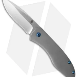 Kizer Vagnino Velox 2 Flipper Knife Titanium (3.375" Stonewash) Ki4478