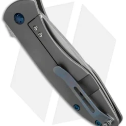 Kizer Vagnino Velox 2 Flipper Knife Titanium (3.375" Stonewash) Ki4478 4 Kizer Vagnino Velox 2 Flipper Knife Titanium (3.375" Stonewash) Ki4478 -Blade HQ Store kizer velox 2 ki4478 side cm